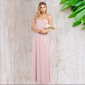 Show Me Your Mumu Lauren Tie Maxi Dress XS